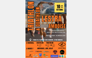Triathlon et Duathlon Lestra Amboise